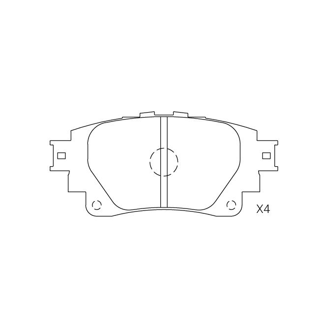 Toyota brake pad E-559