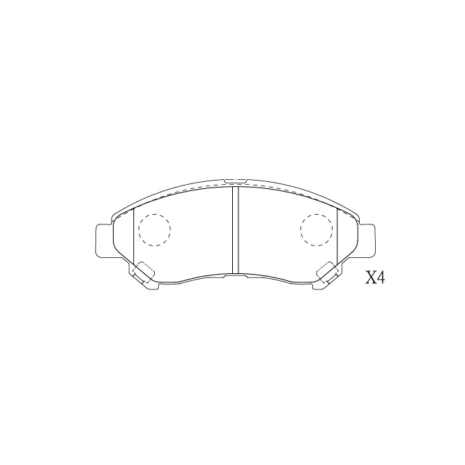 Toyota brake pad E-562